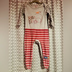 Naartjie Baby | Roar One Piece, Size 6/12m